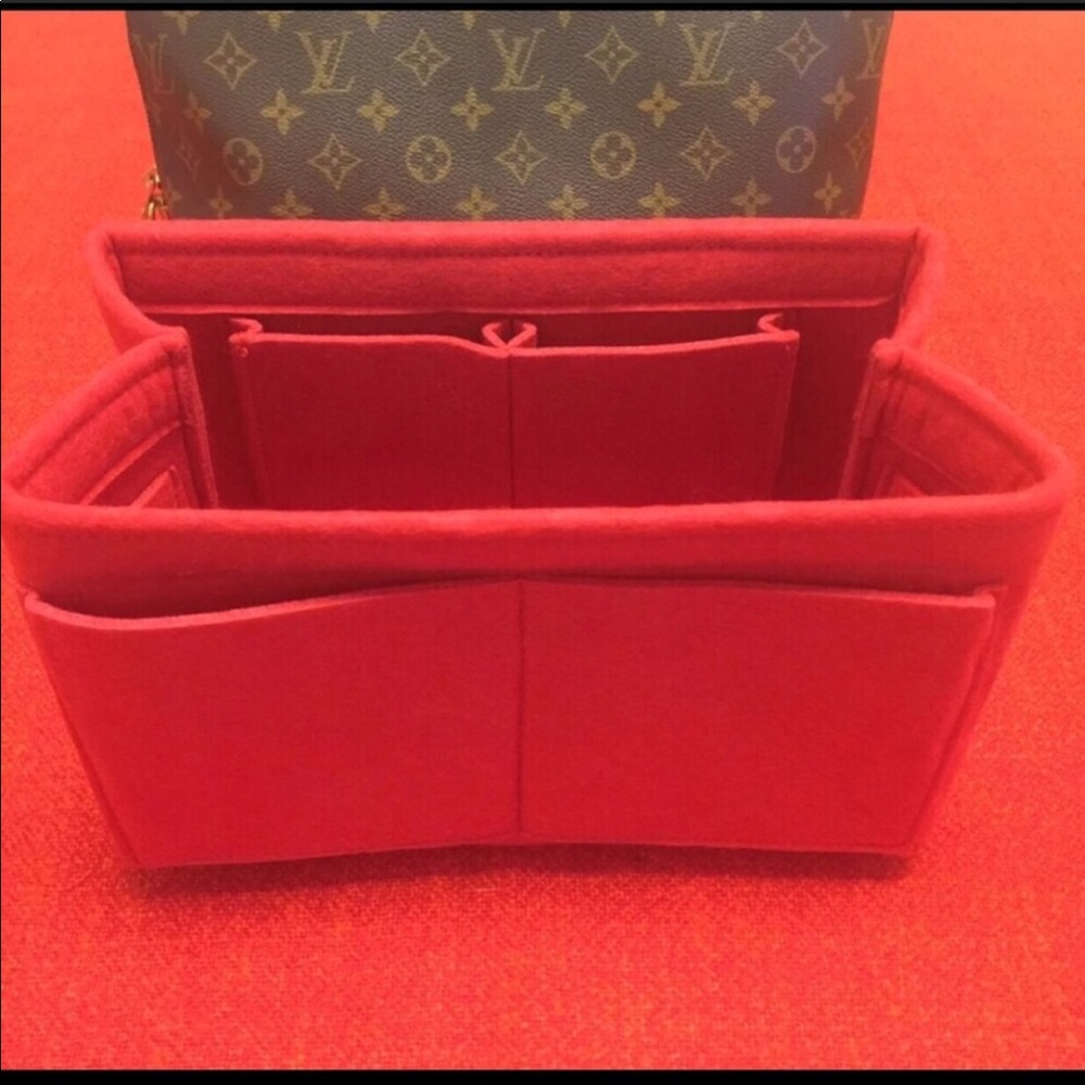 Red Satchel Organizer